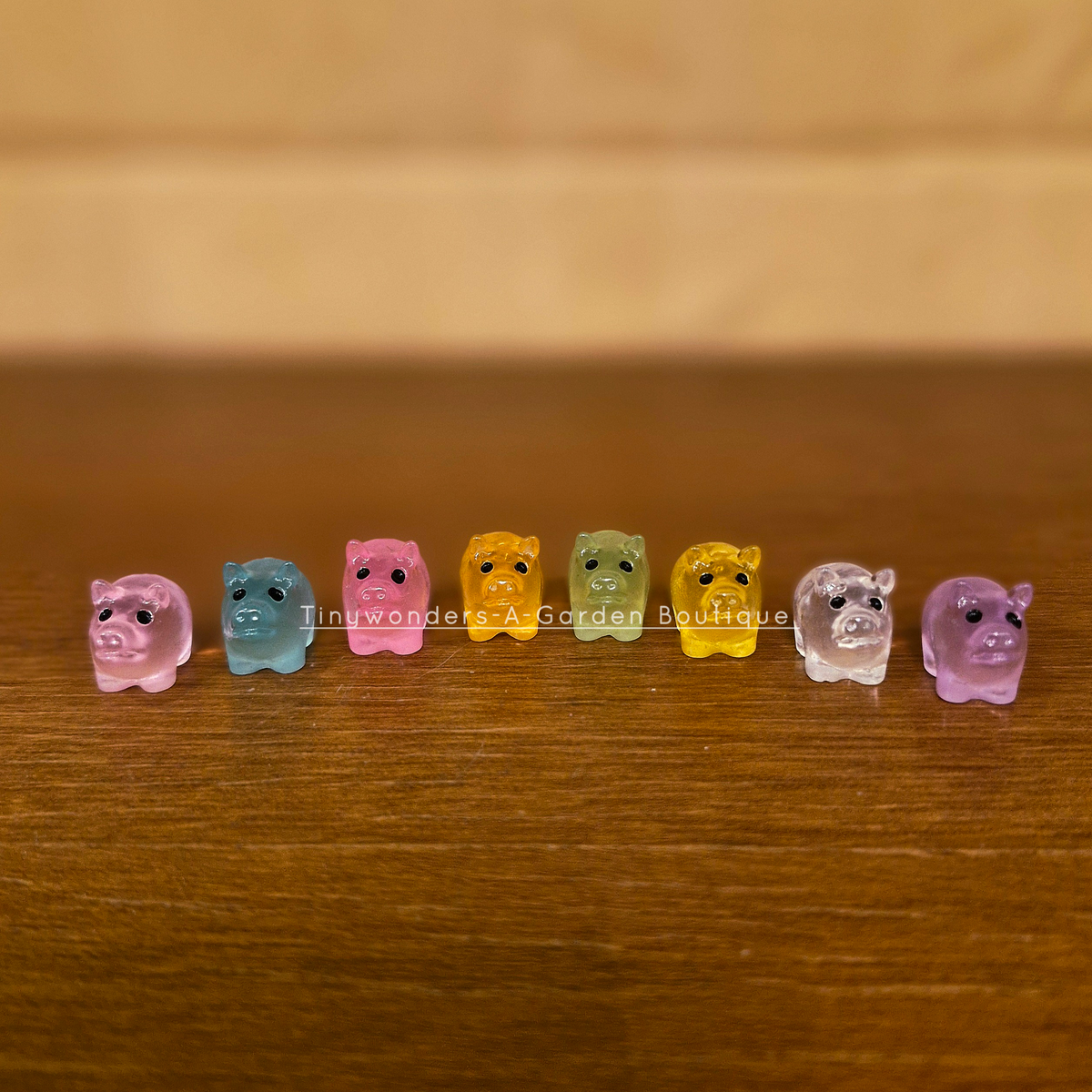#540 Glow Pig ( Set Of 4 ) Random Colour
