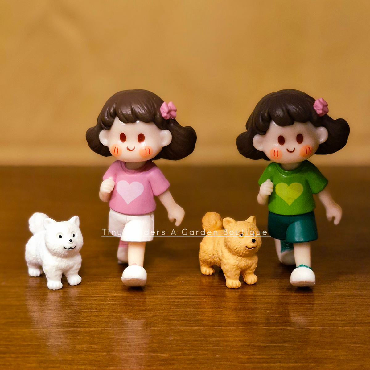 #603 Girl With Puppy ( Per Unit ) Random Colour