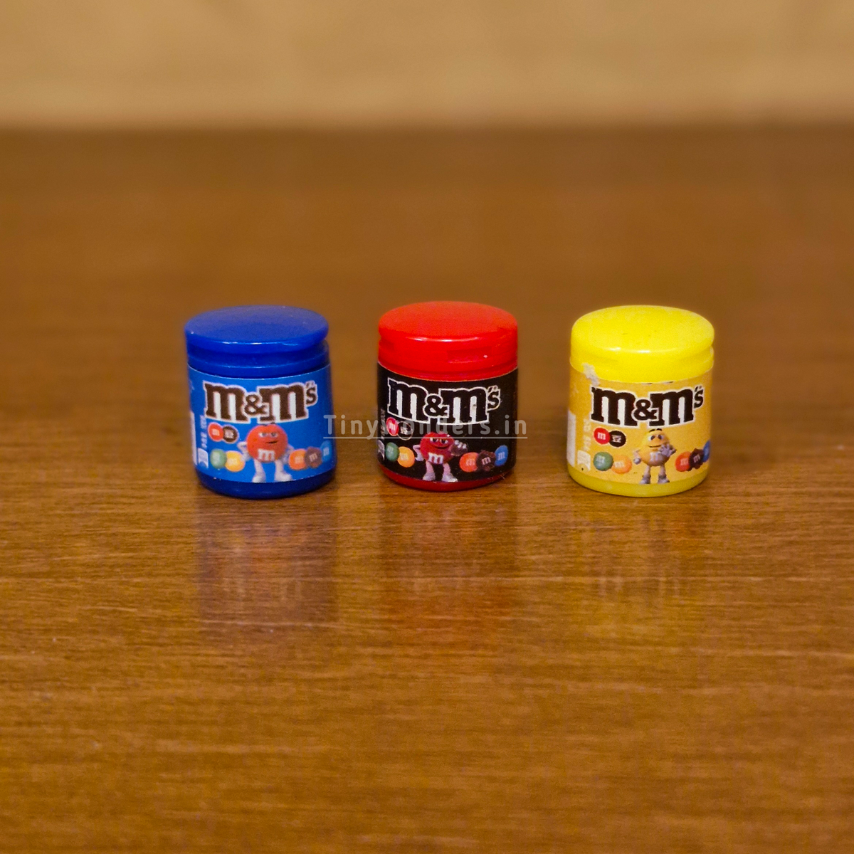#634 Miniature M&M Chocolate ( Set Of 3 )