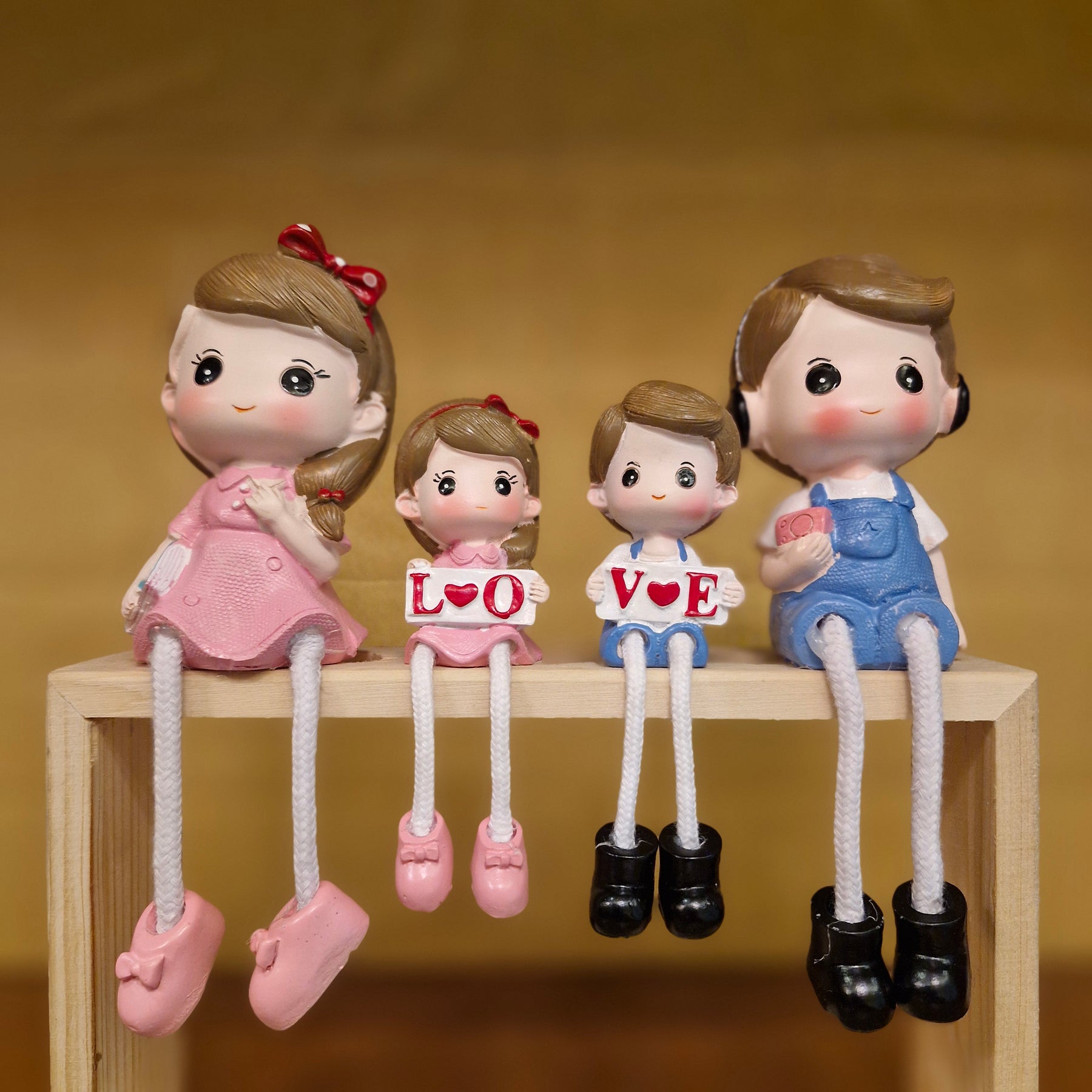 #477 Headphone Love Couple (Set of 4)