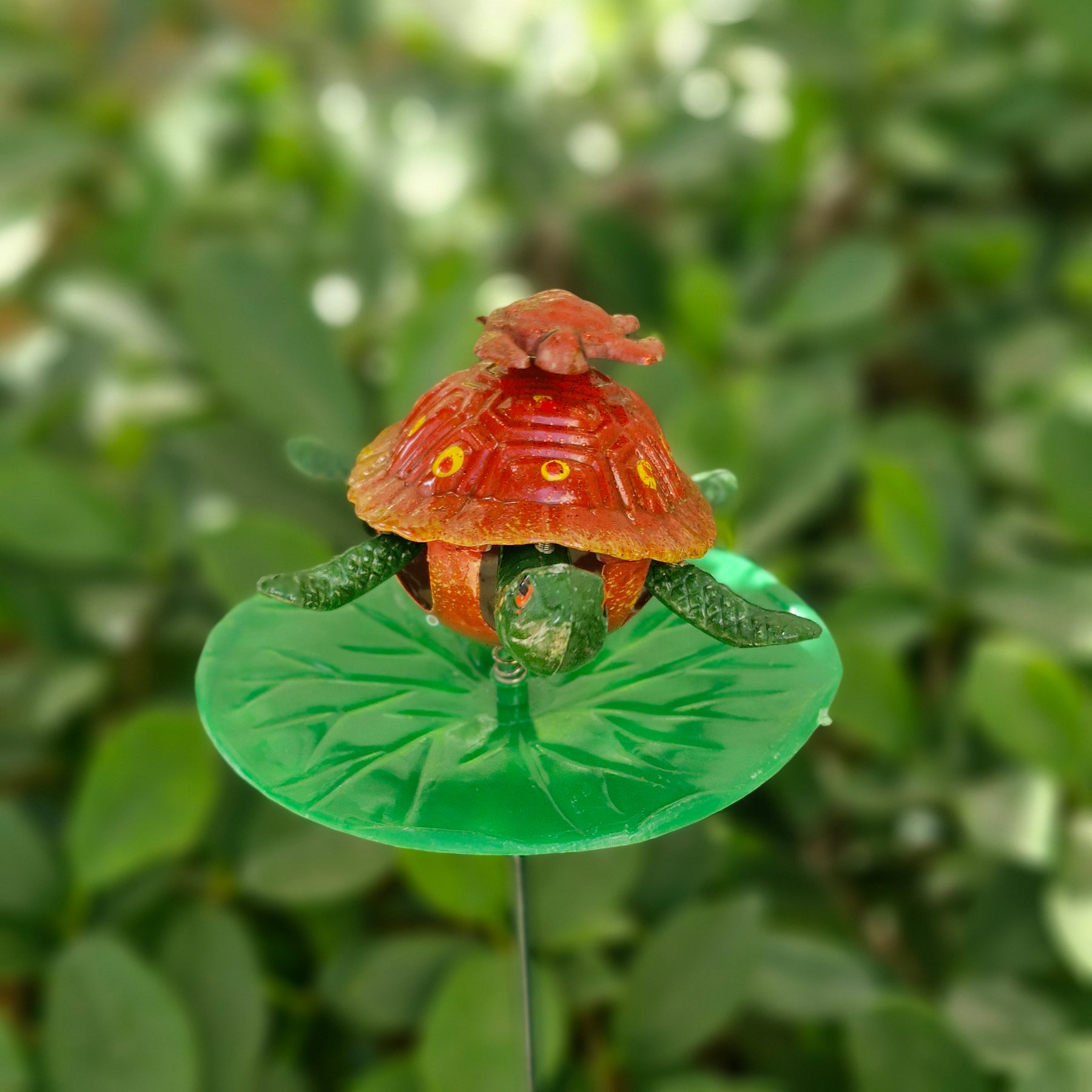 #S38 Baby Turtle With Mom stick ( Set Of 2 ) Random Colour
