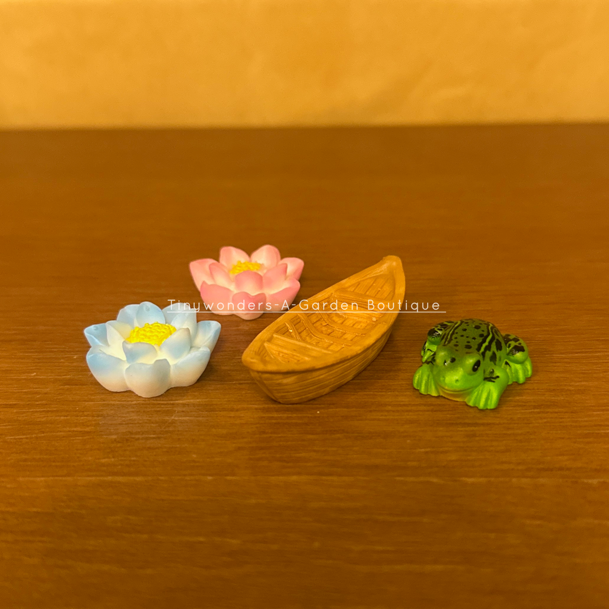 #556 Koi Pond Accessories 3 ( Set Of 4 )