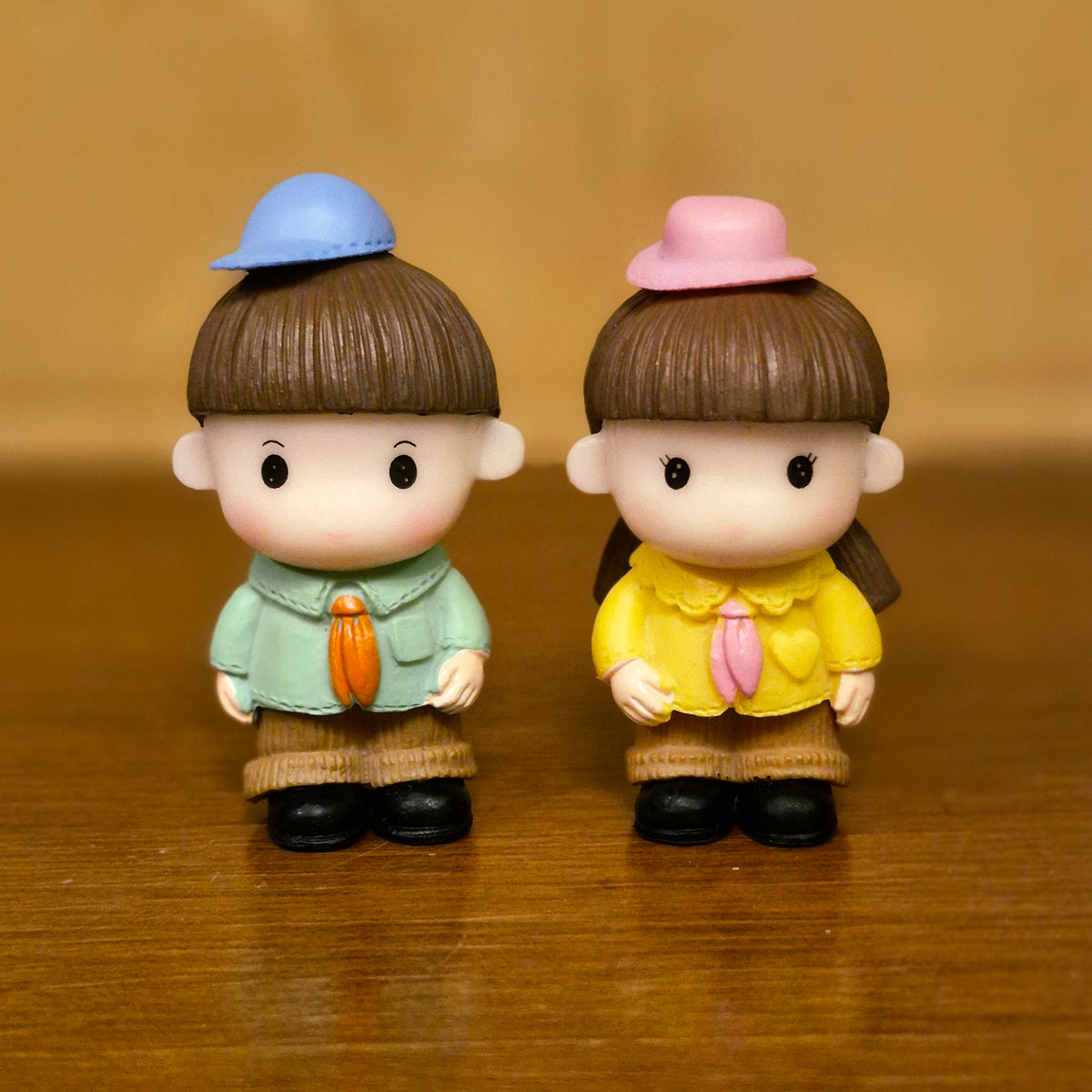 #298 Miniature Cap Couple (PER PAIR) Random Colour