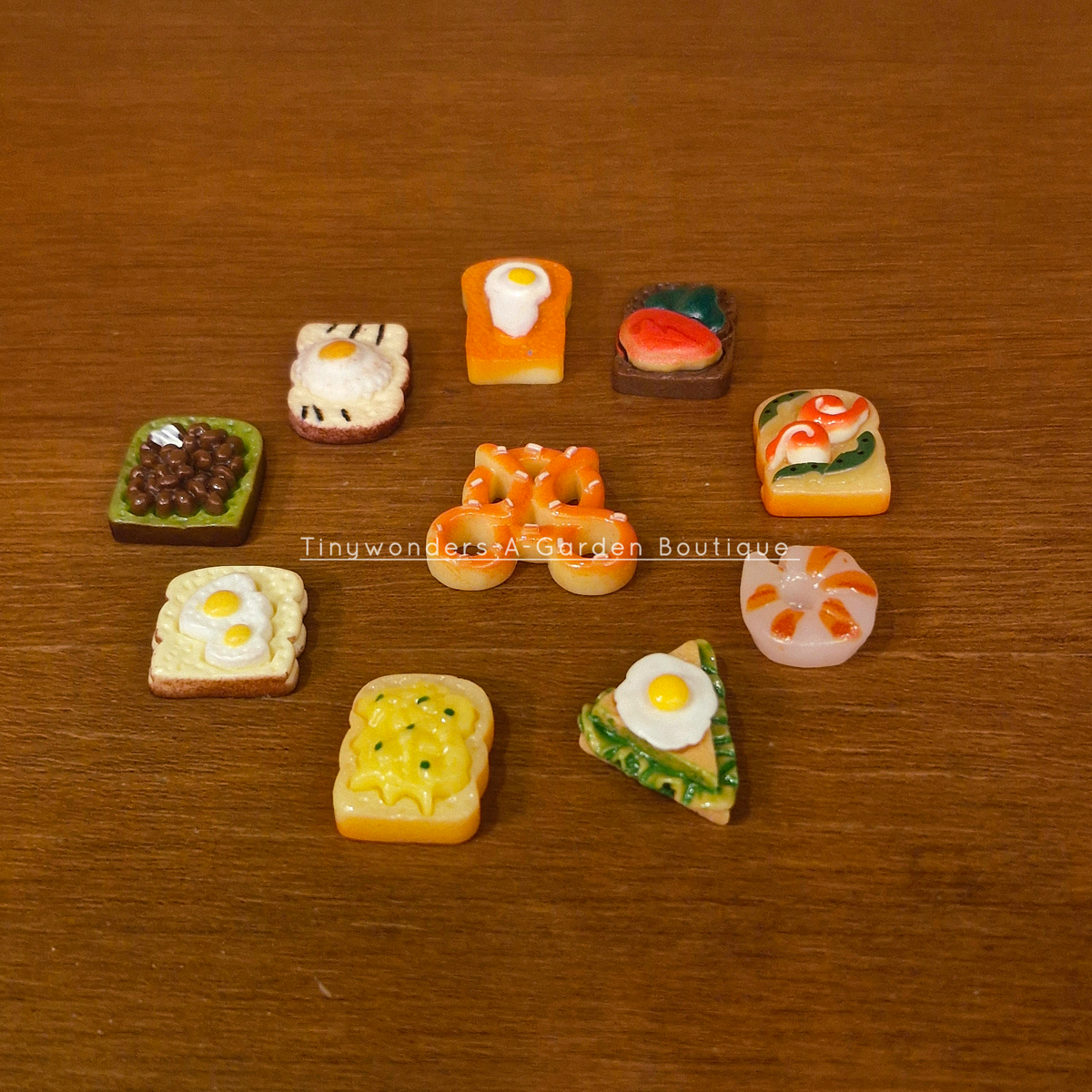 #539 Breakfast Dishes ( Set Of 4 ) Random Design