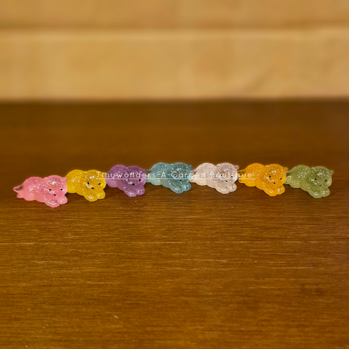 #545 Glow Bear ( Set Of 4 ) Random Colour