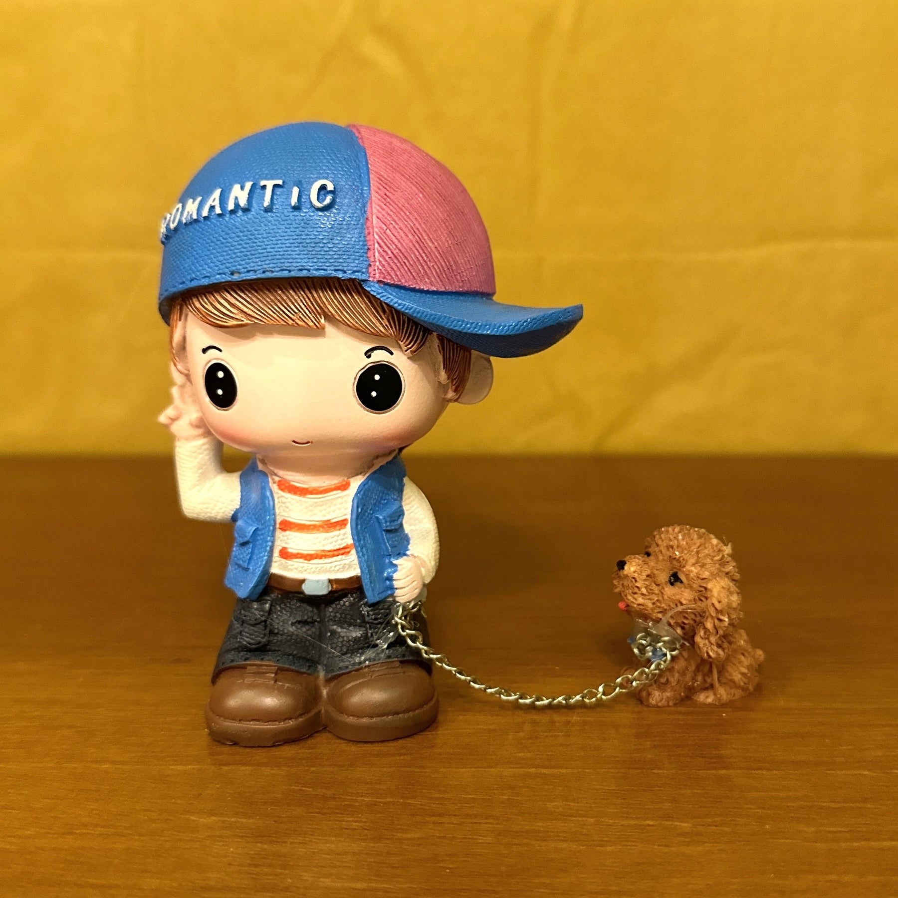 #465 Boy with Puppy (Per Unit) Random colour