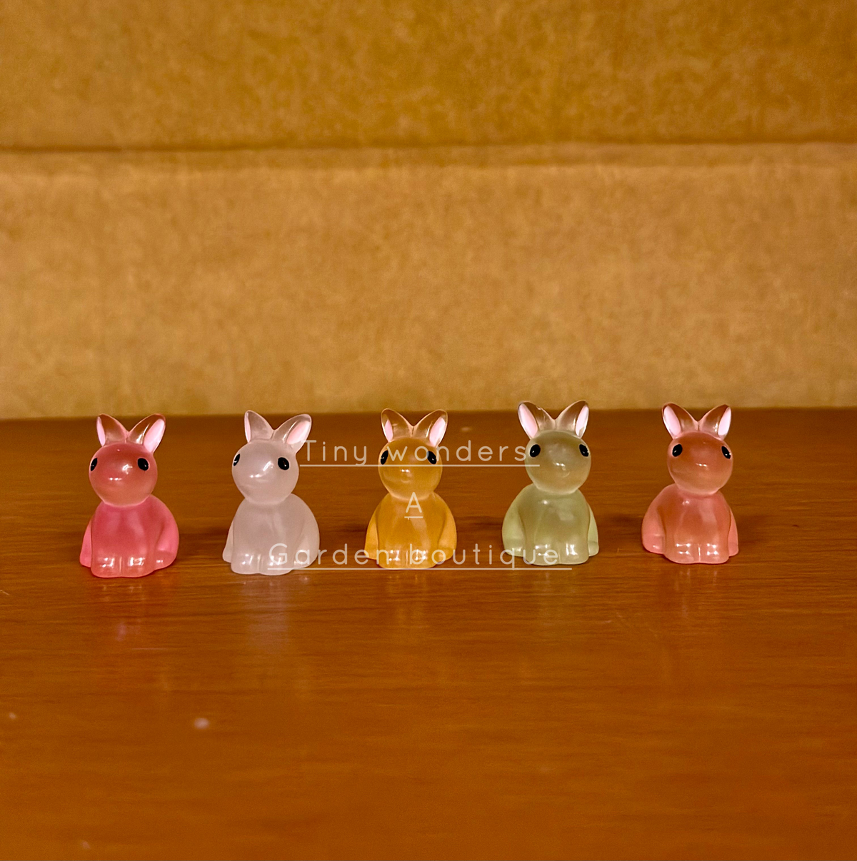 #006 Miniature Rabbit (Set Of 5 )