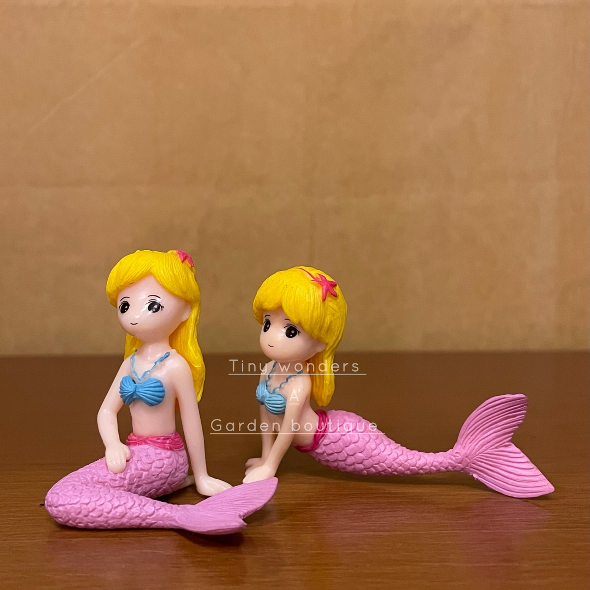 #077 Miniature Mermaid ( Set Of 2 )