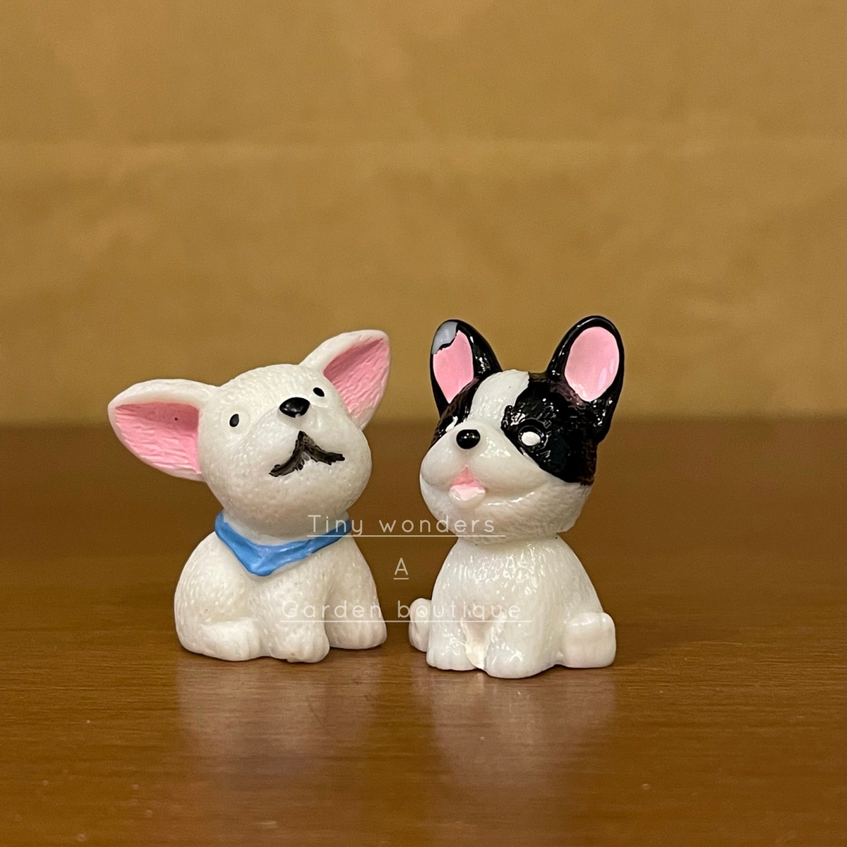 #084 Miniature Small Dog ( set of 2 ) random design