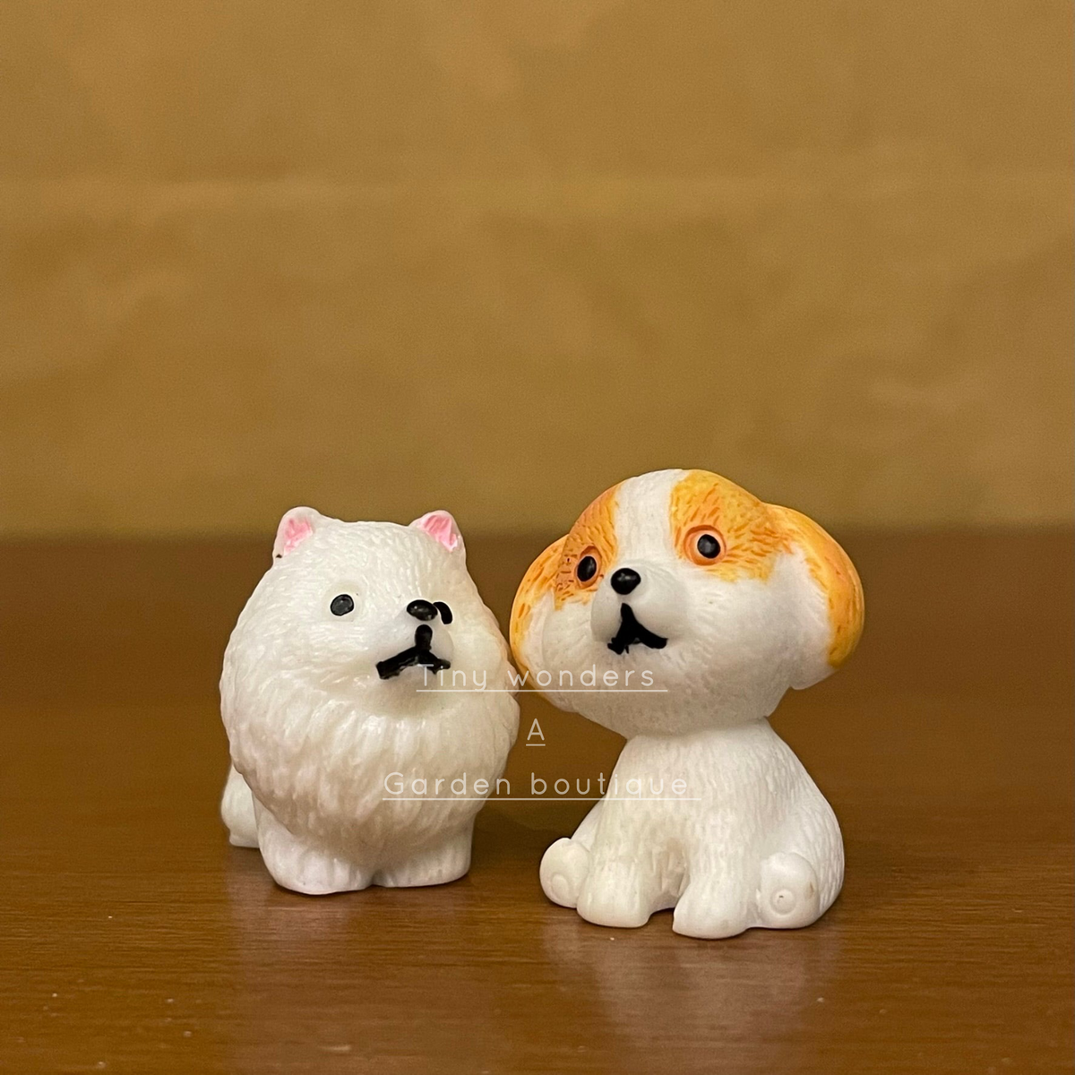 #084 Miniature Small Dog ( set of 2 ) random design