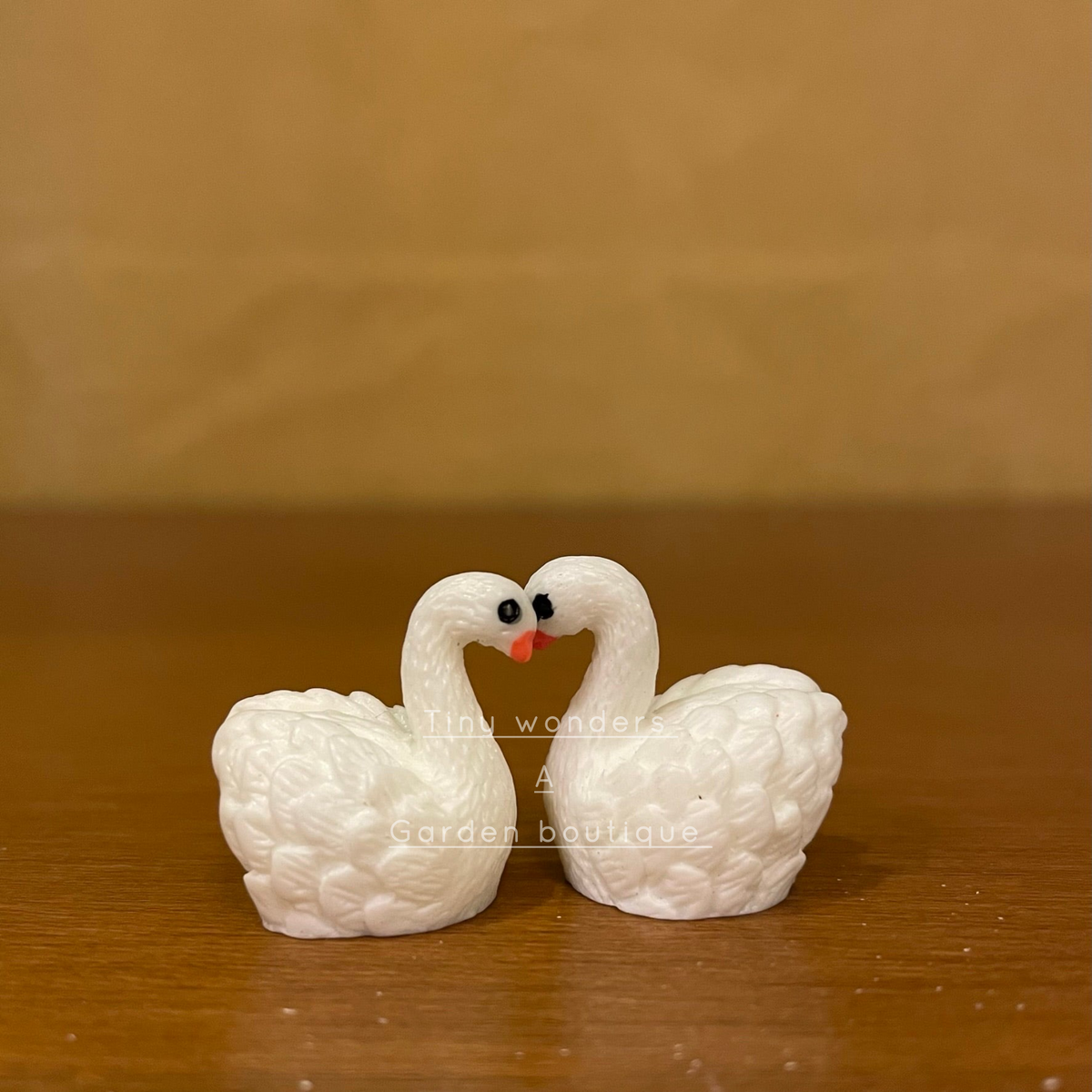 #096 Miniature White Duck (SET OF 4 )