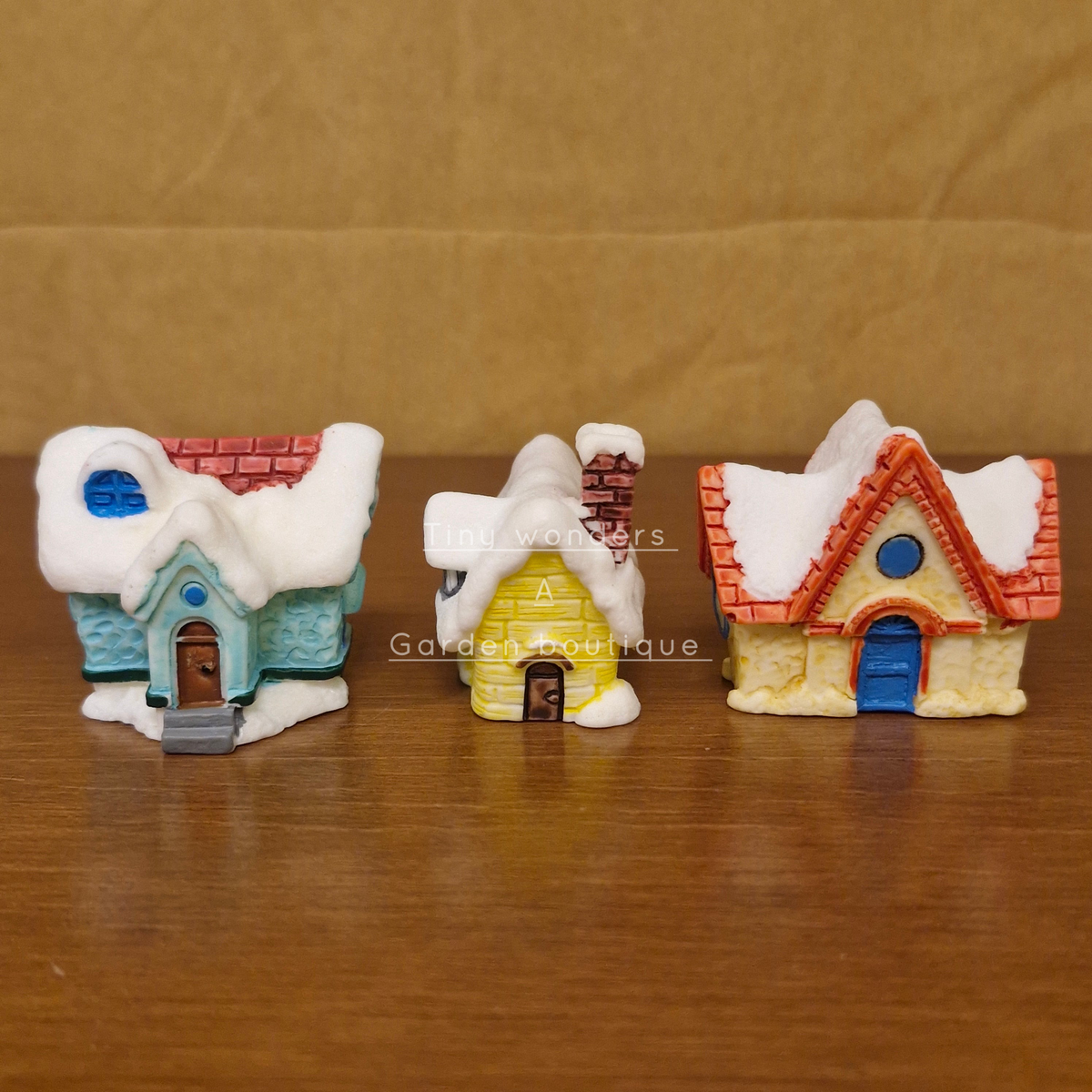 #113 Miniature Snow House (PER UNIT) Random Colour