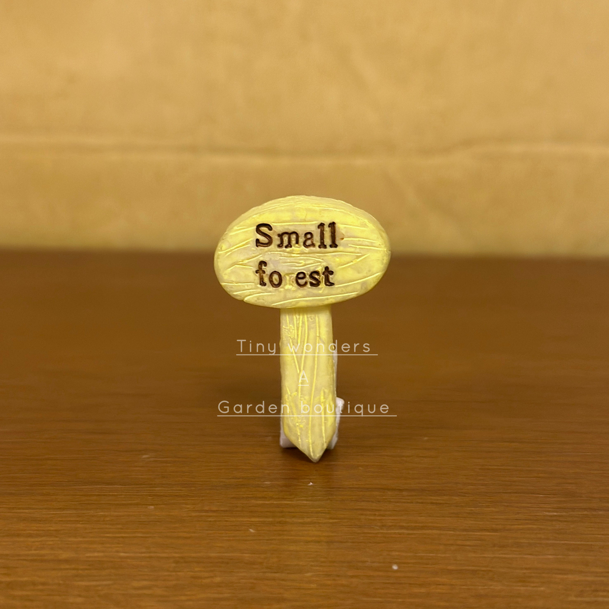 #145 Miniature Sign Board ( set of 3 ) Random design