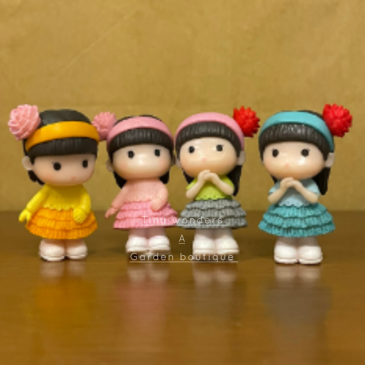 #190 Miniature Ribbon Girls (SET OF 2)