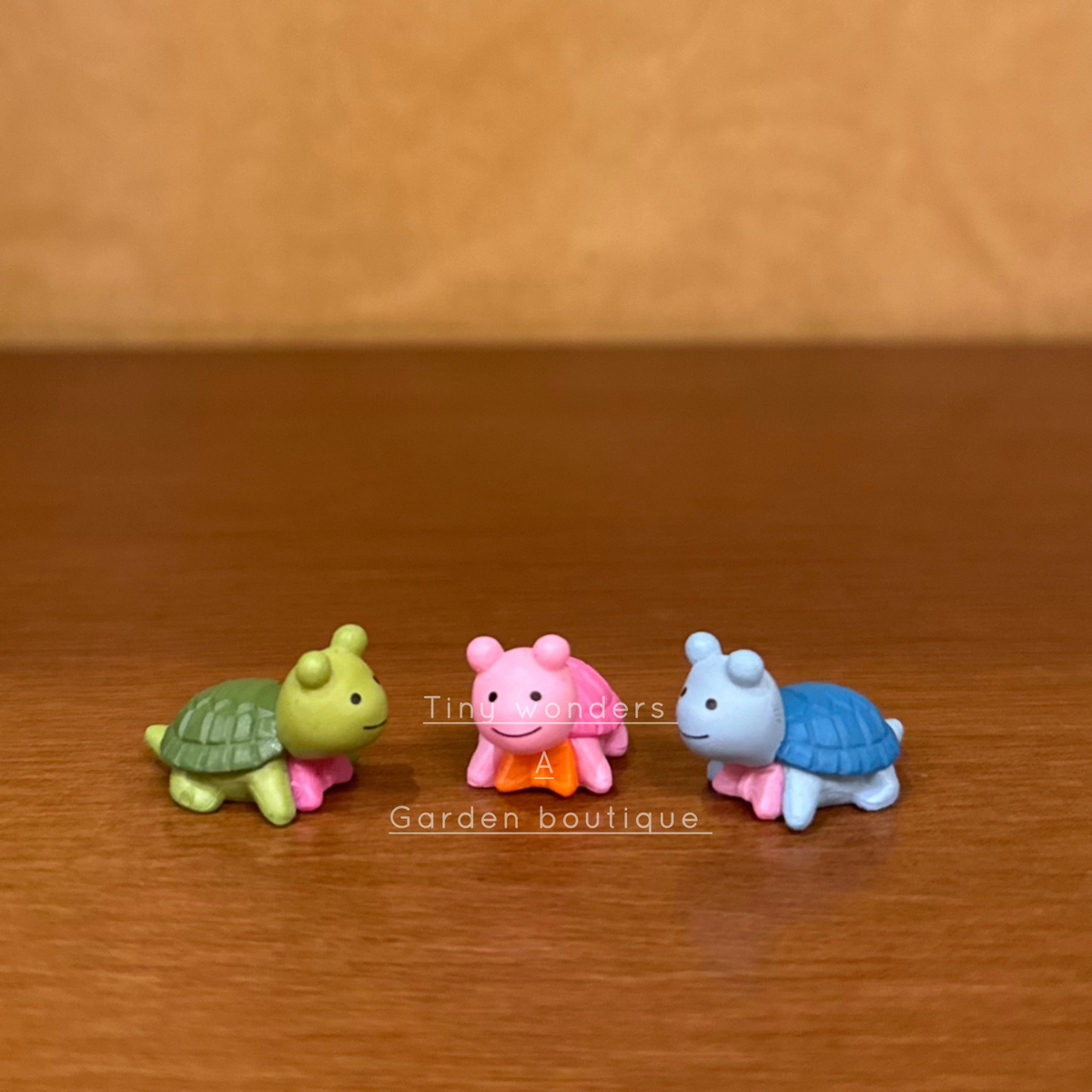 #194 Miniature New Turtle ( set of 3 )