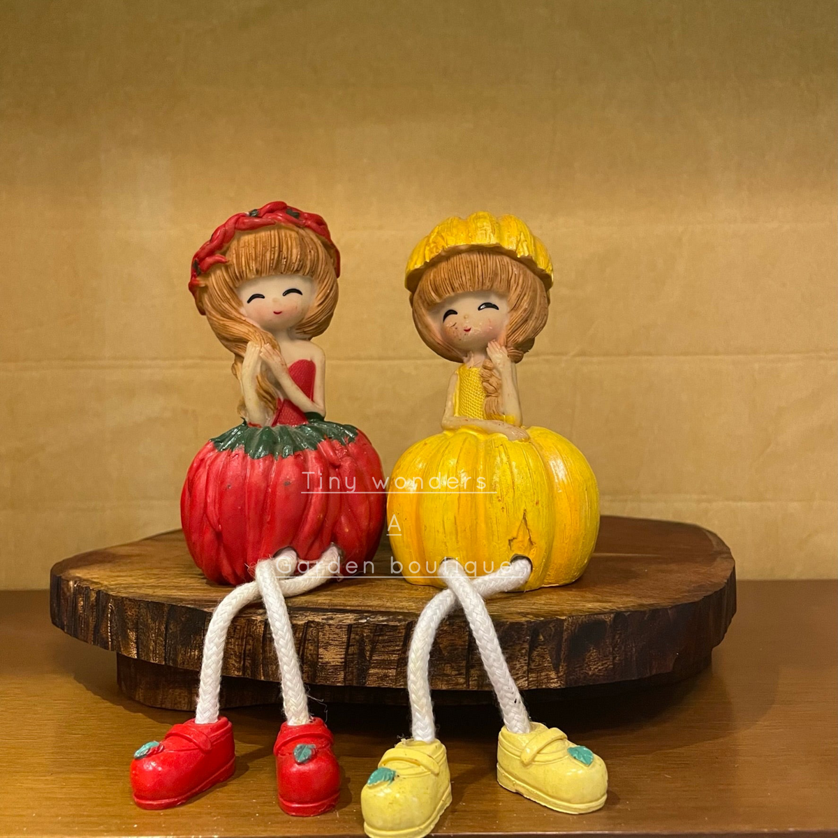 #195 Miniature Pumpkin Doll (PER PAIR)