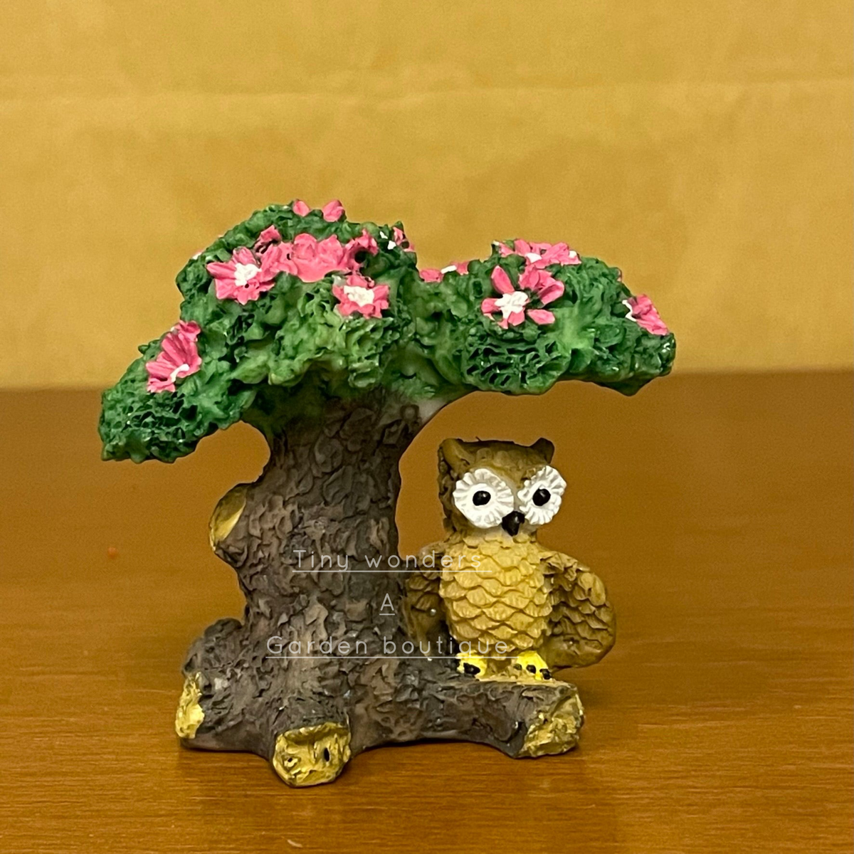 #229 Miniature Owl under the Tree (PER UNIT)