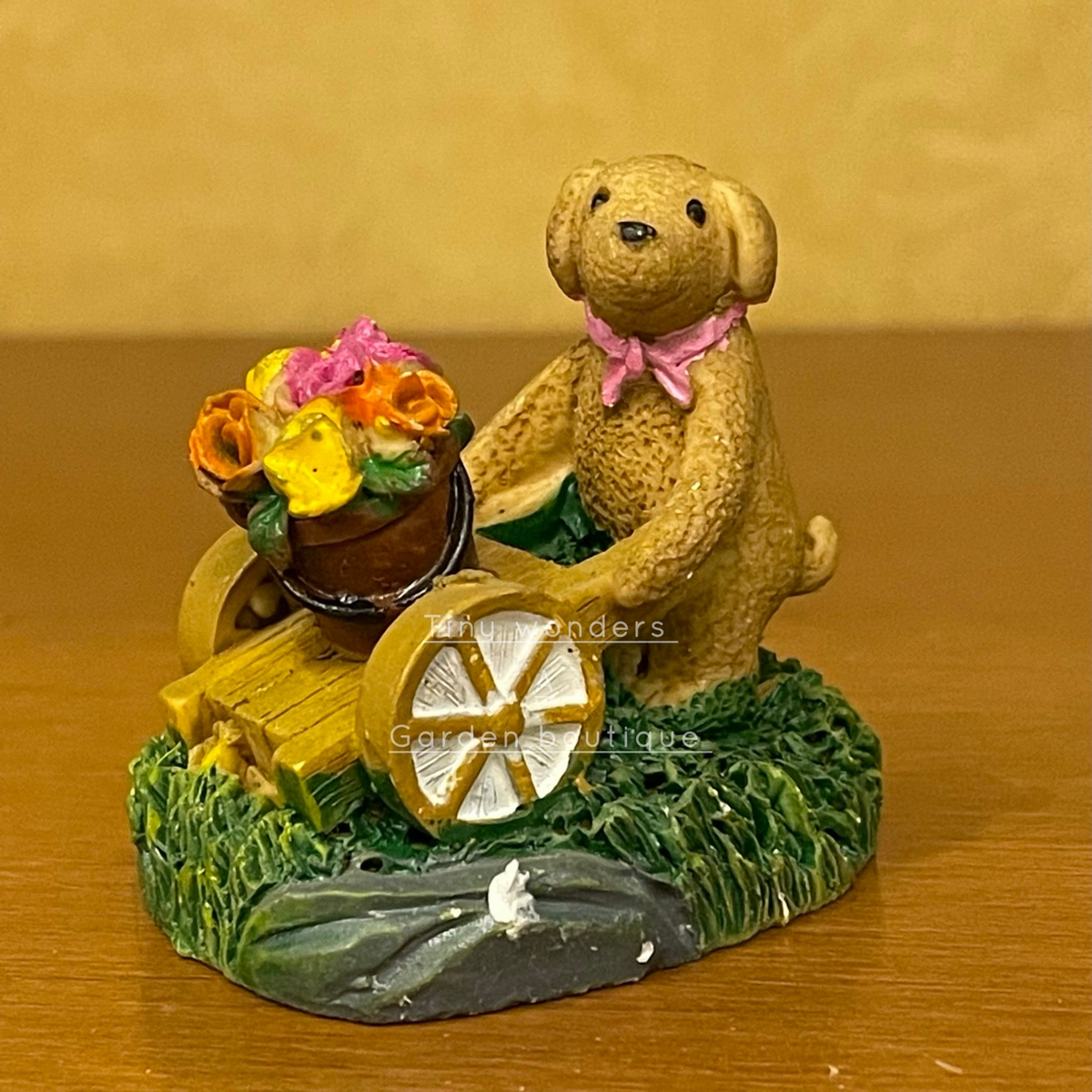 #236 Miniature Dog With Cart (PER UNIT)