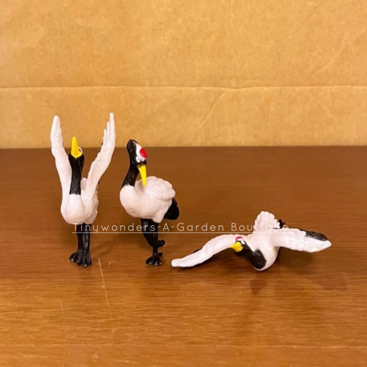 #270 Miniature Flamingo White ( set of 2 ) Random Design