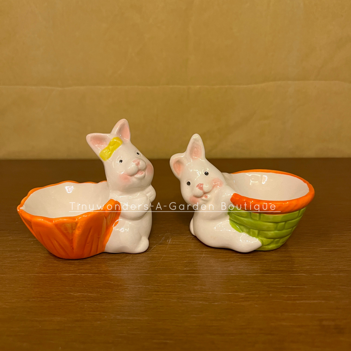 #C29 Cute bunny bowl (Set Of 2)