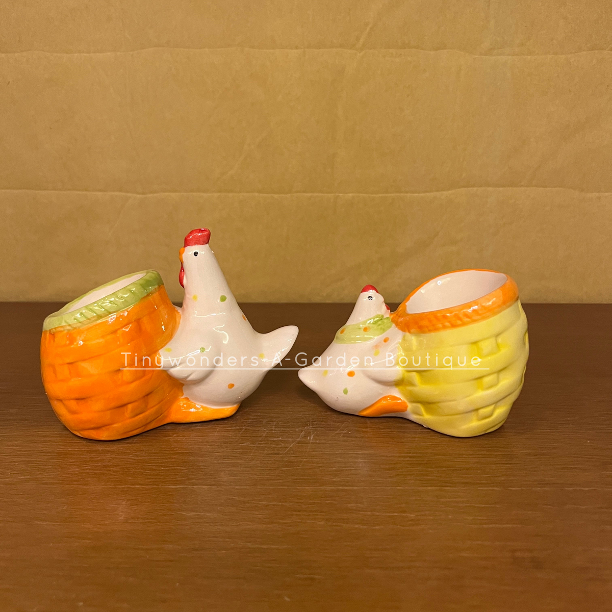 #C31 Cute Hen bowl ( Set Of 2 )