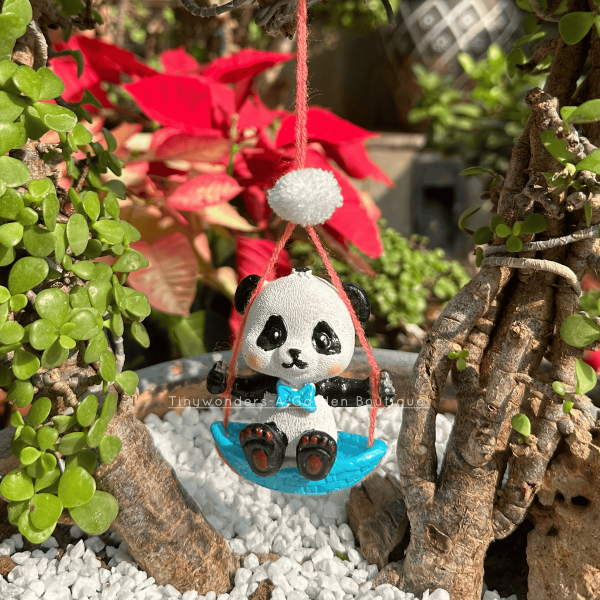 Cute swing panda ( Per Unit ) Random Colour