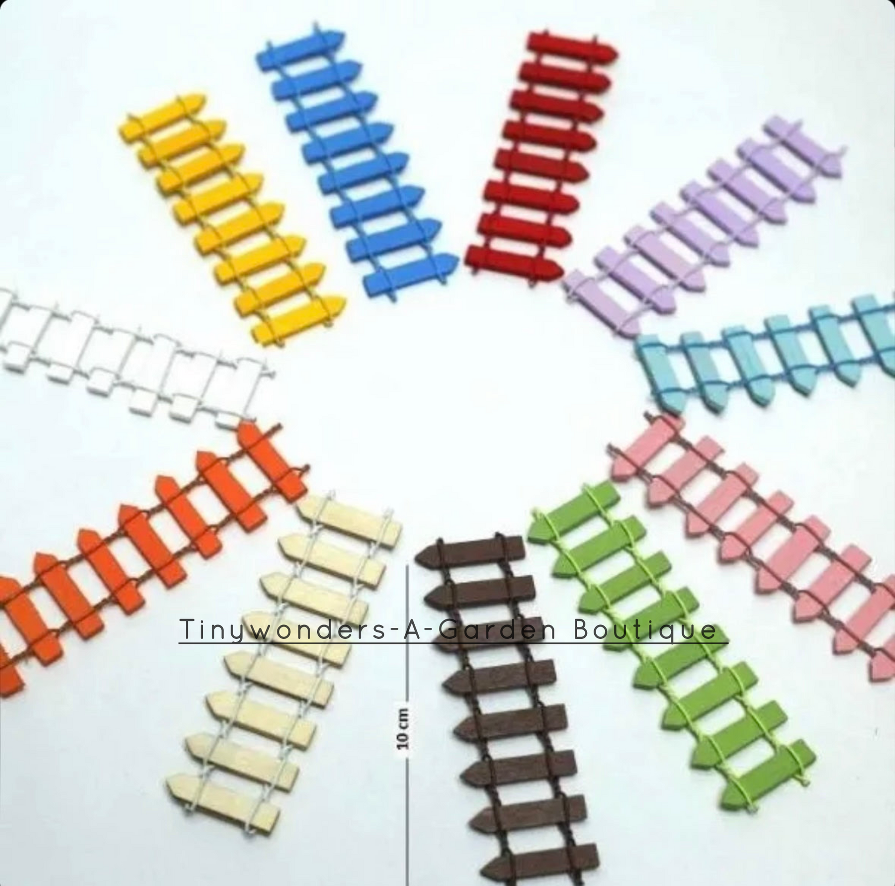 #291 Miniature Fence Random Mix Colour ( Set of 5 )