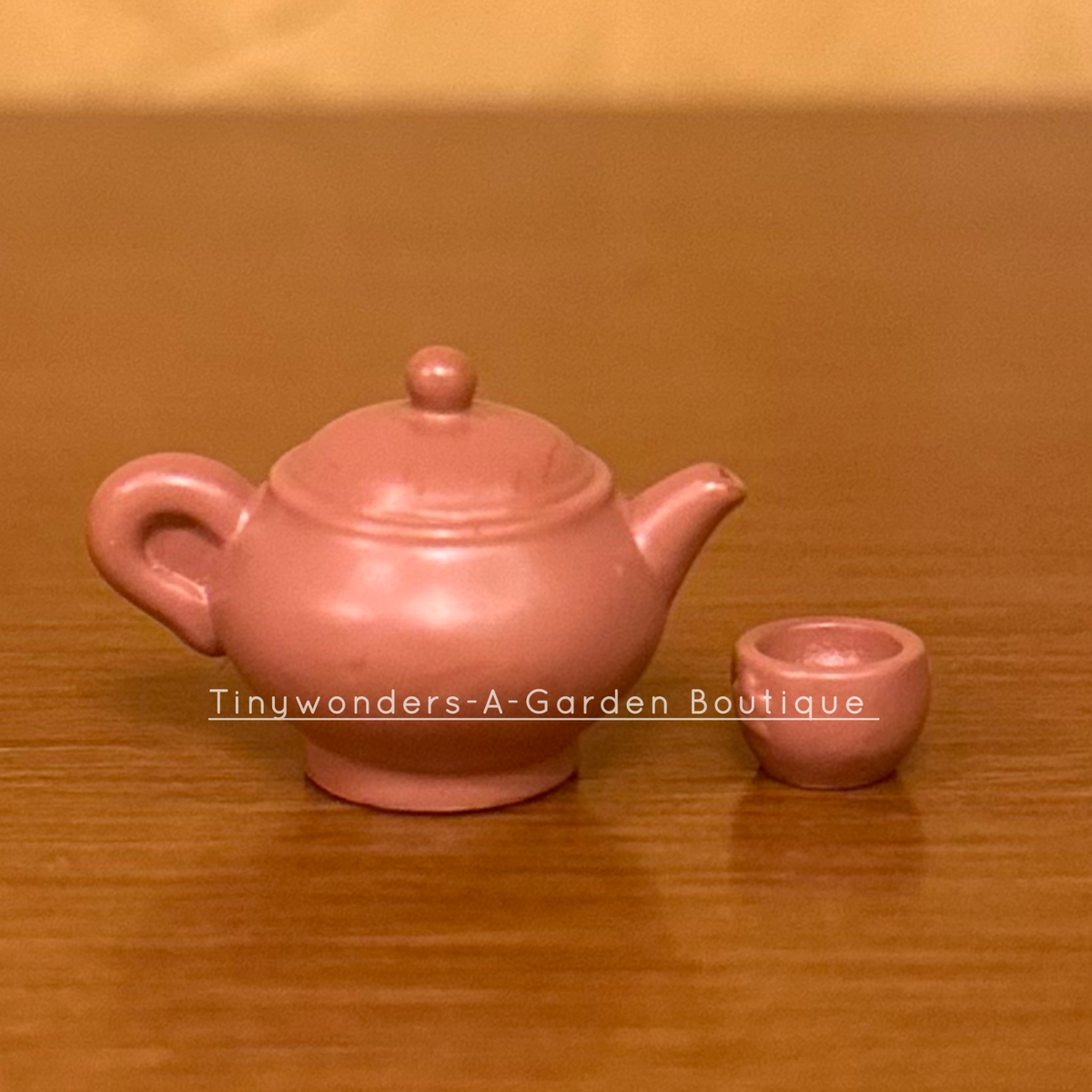 #400 Miniature kettle & Cup ( set )