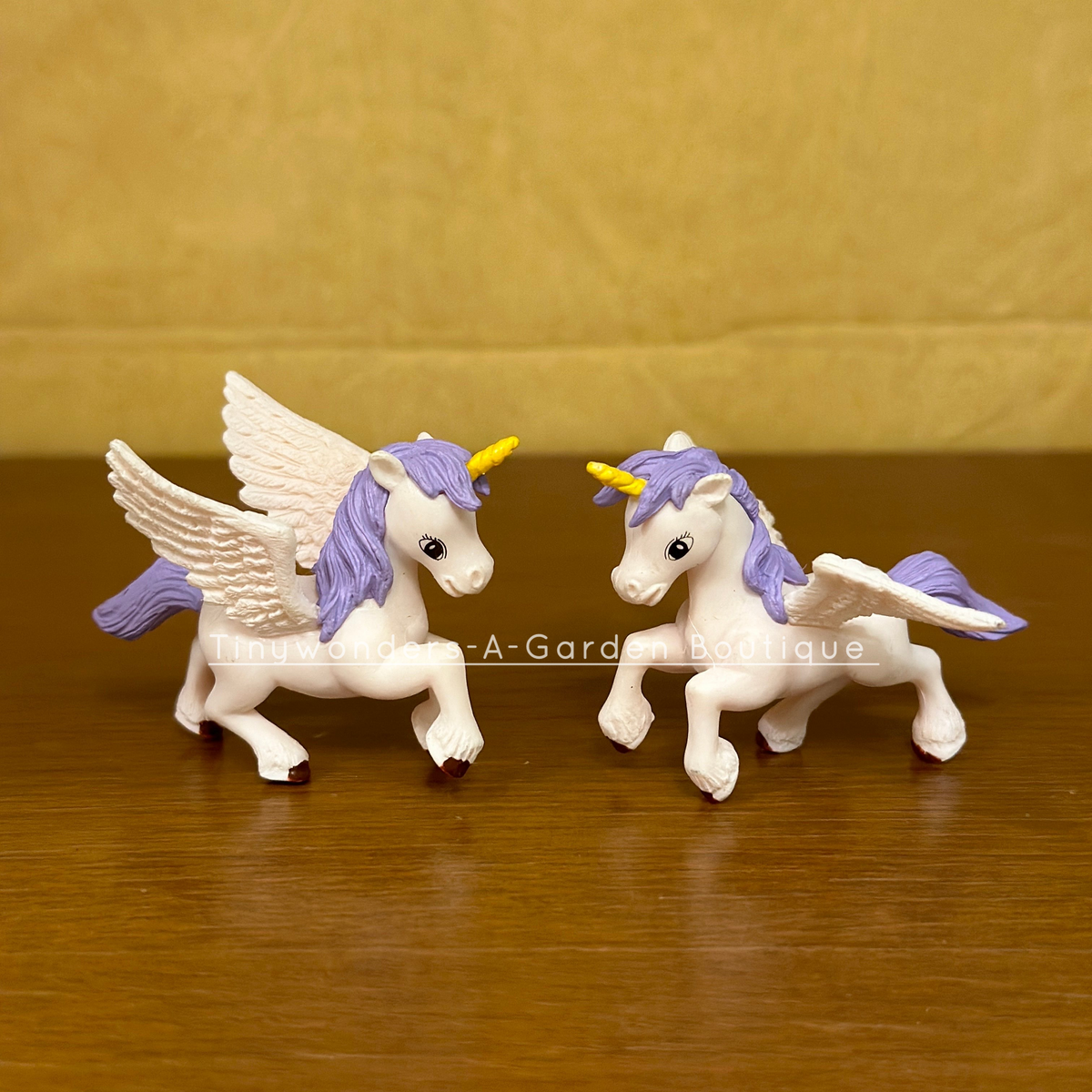 #420 Miniature Unicorn New ( Set Of 2 ) random colour