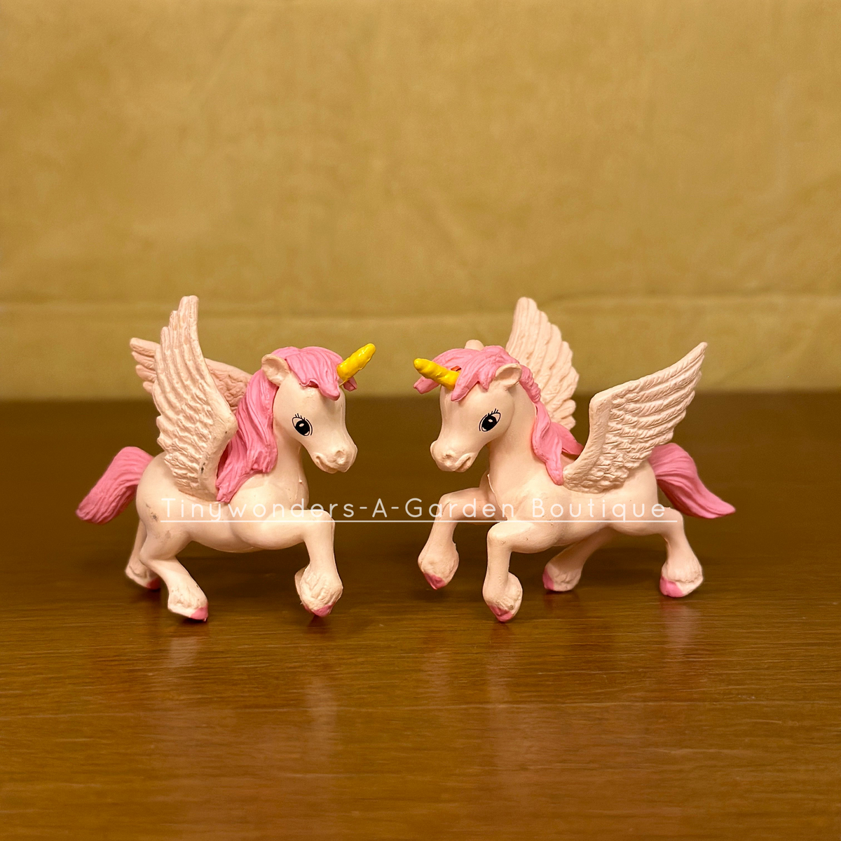 #420 Miniature Unicorn New ( Set Of 2 ) random colour