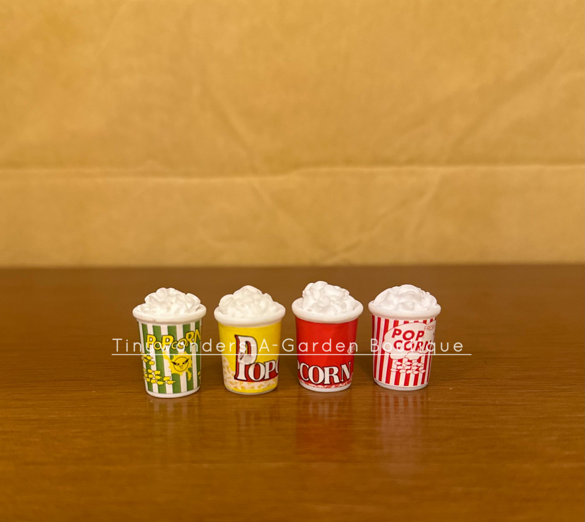 #429 Miniature Popcorn (Set Of 2) Random Colour