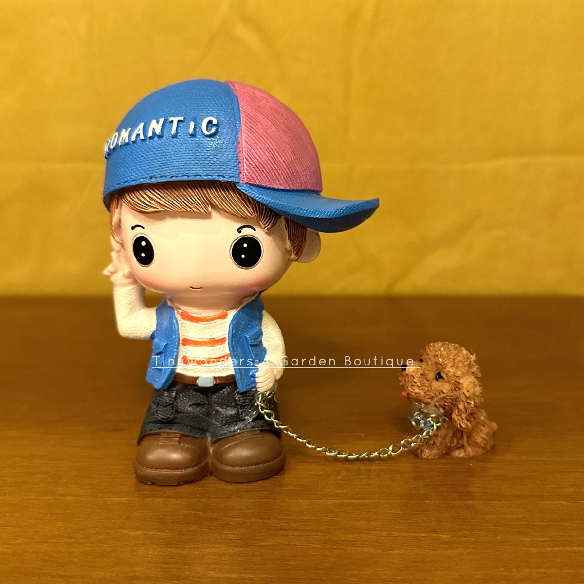 #465 Boy with Puppy (Per Unit) Random colour