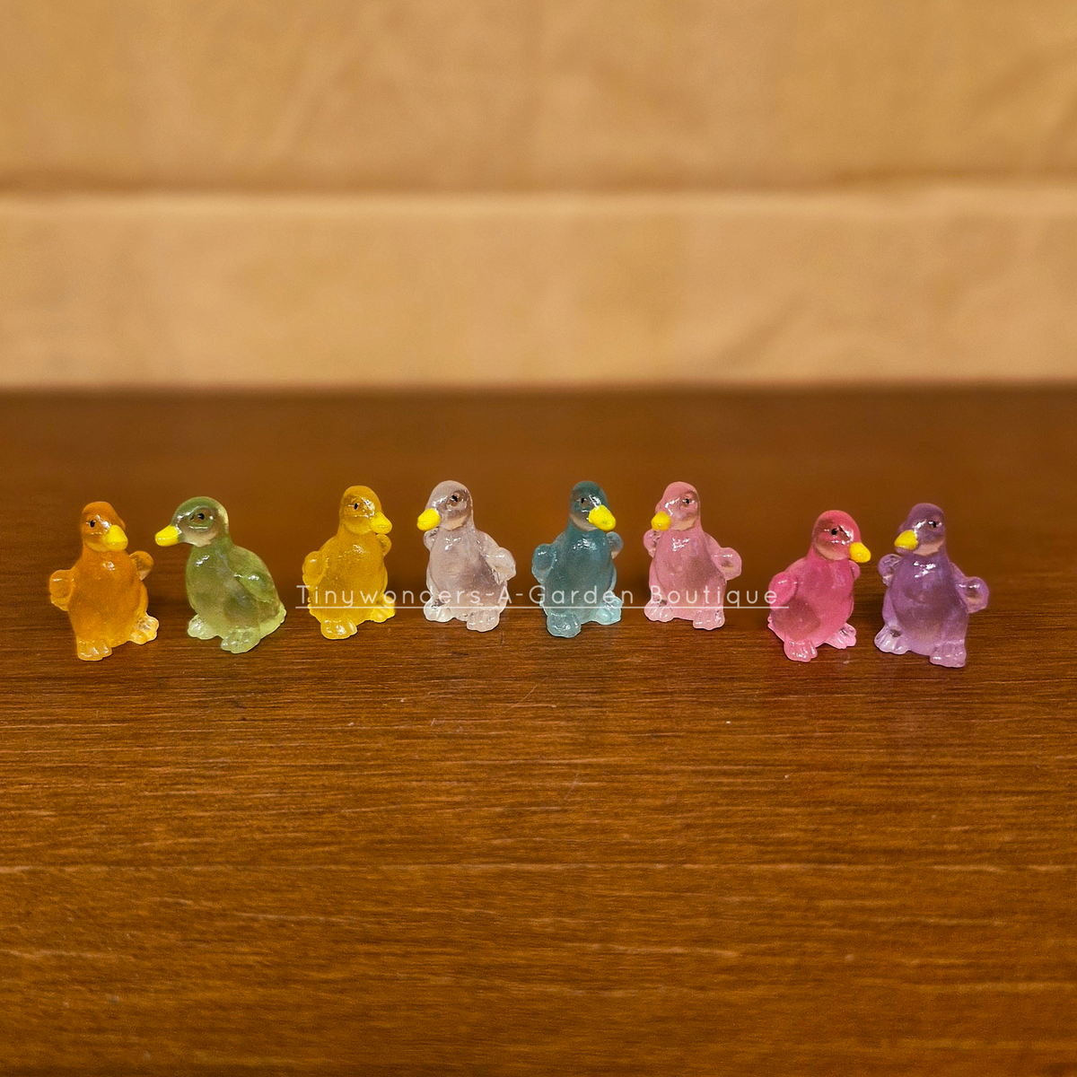 #533 Glow Ducks ( Set Of 4 ) Random Colour