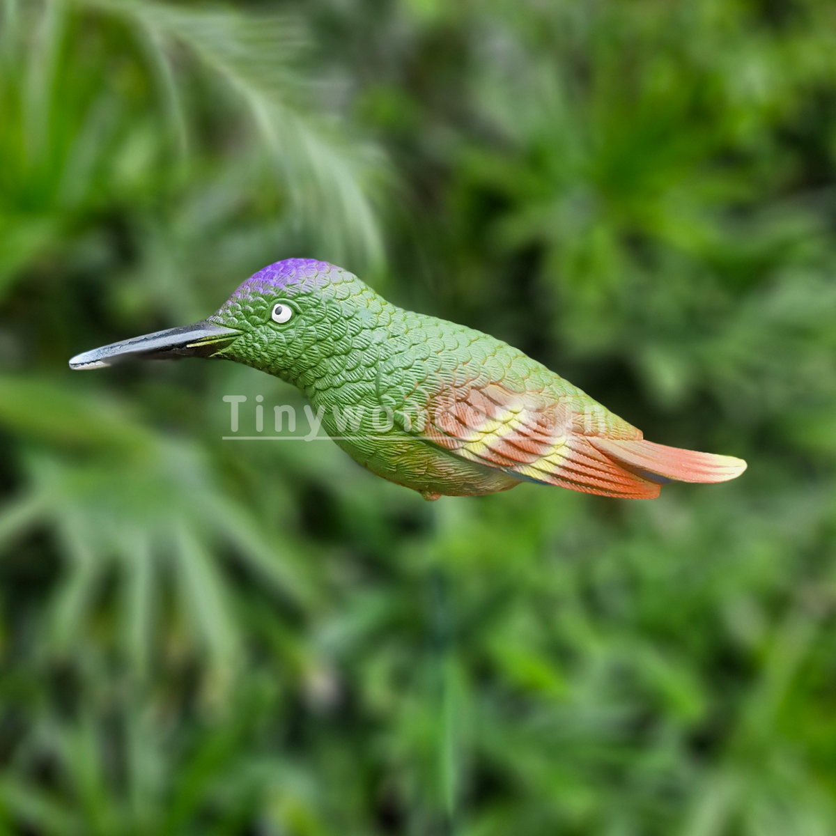 #S65 Big Humming Bird ( set of 2 ) Sticks /Stakes (Random Colour)