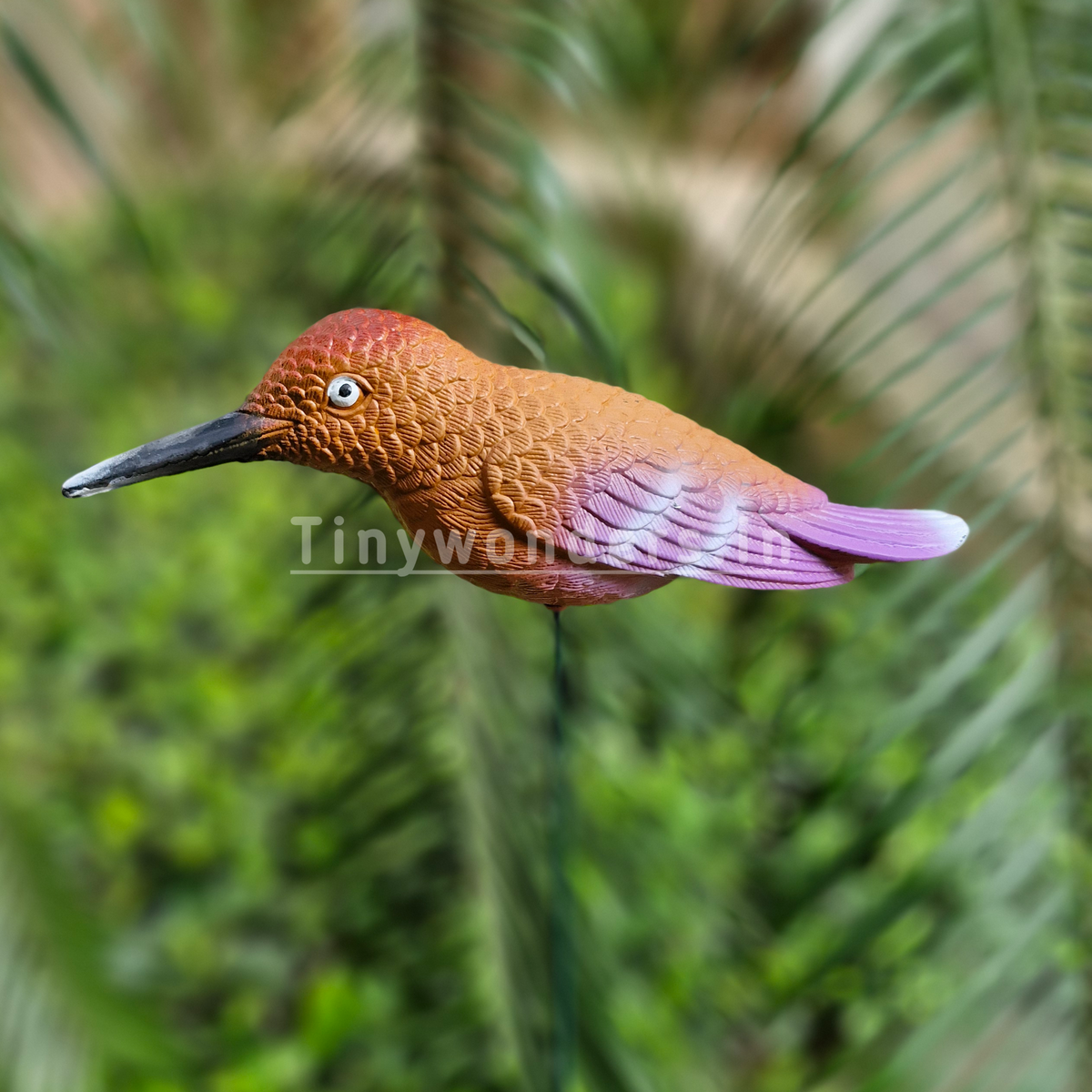 #S65 Big Humming Bird ( set of 2 ) Sticks /Stakes (Random Colour)