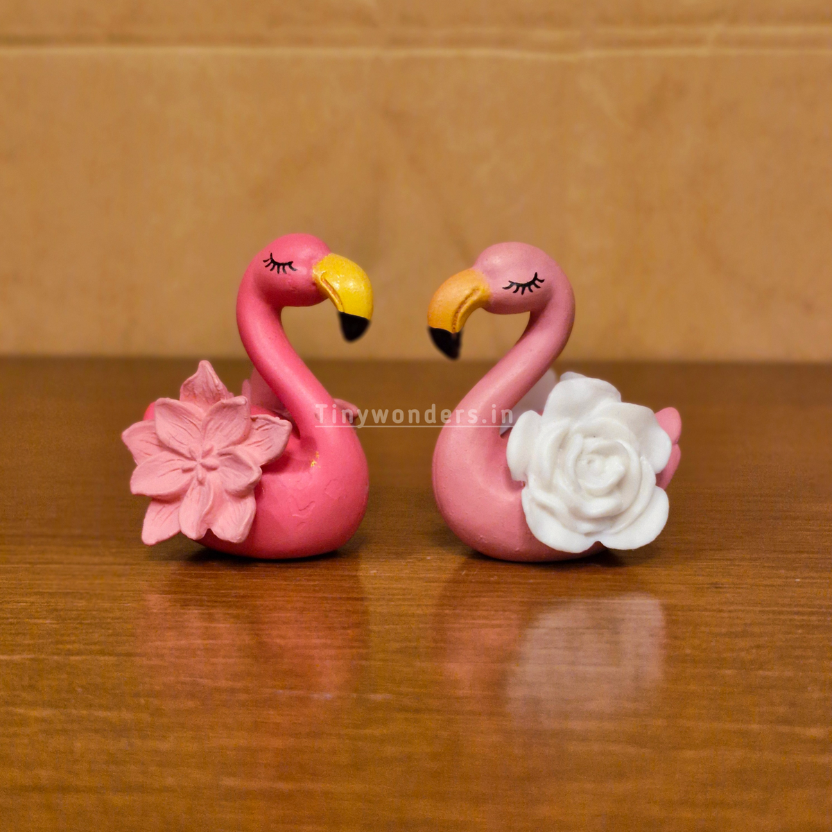 #488 Swan With Flower ( Set of 2 )