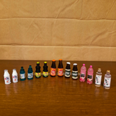 #549 Sauces Bottles ( Set Of 4 ) Random Design