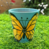 Butterfly Terracota Planter