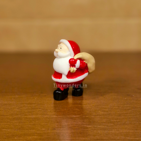 #607 Christmas Miniature Santa Clause (Set Of 2 ) Random Design