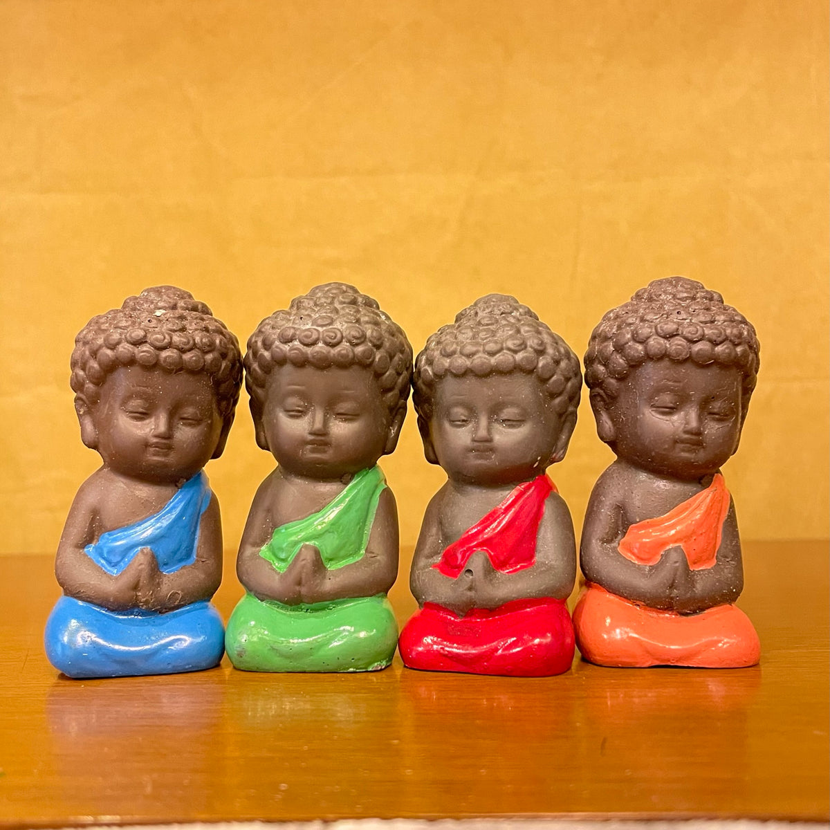 #176 Meditating Buddha ( set of 2 ) Random Colour