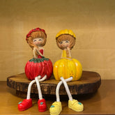 #195 Pumpkin Doll (PER PAIR)