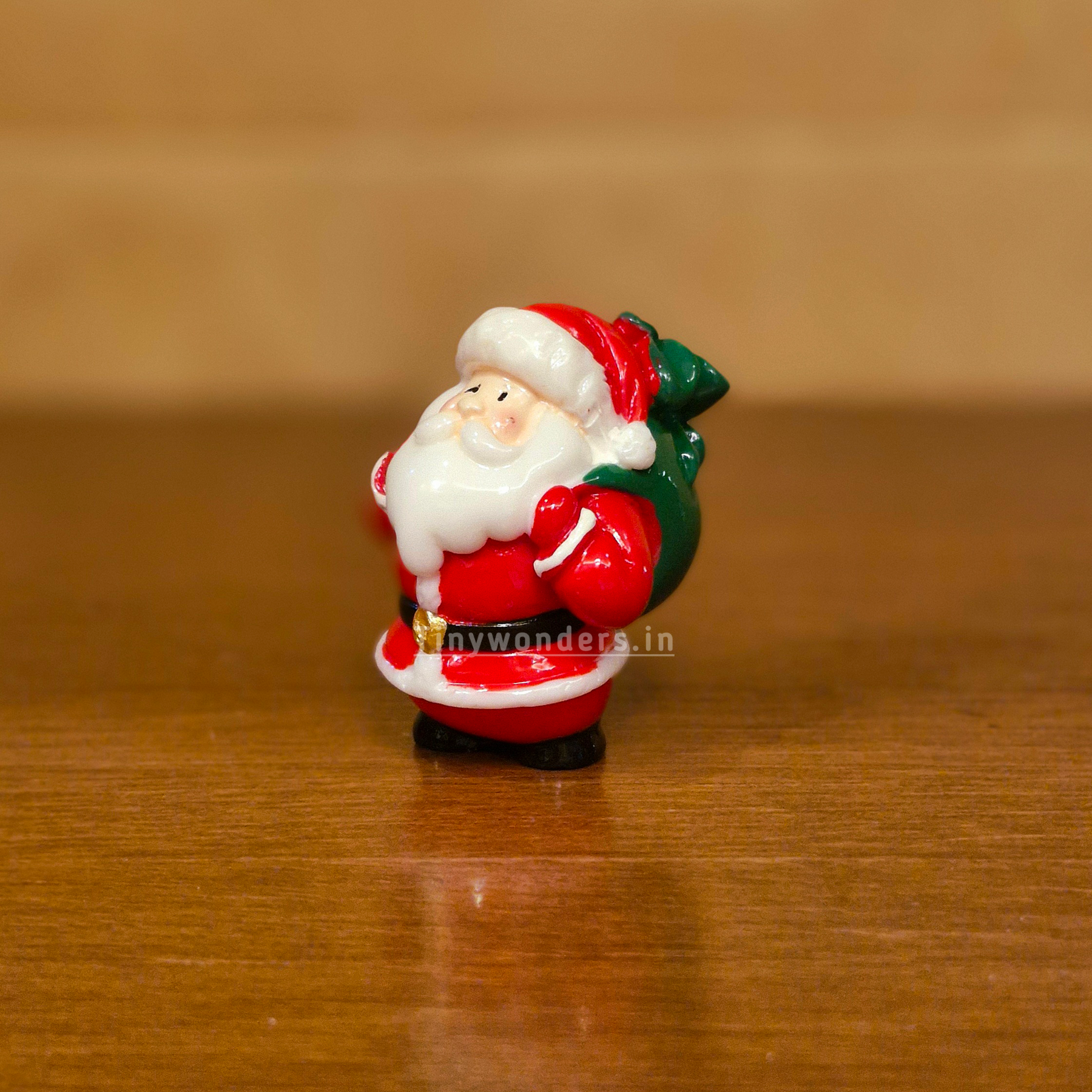 #607 Christmas Miniature Santa Clause (Set Of 2 ) Random Design