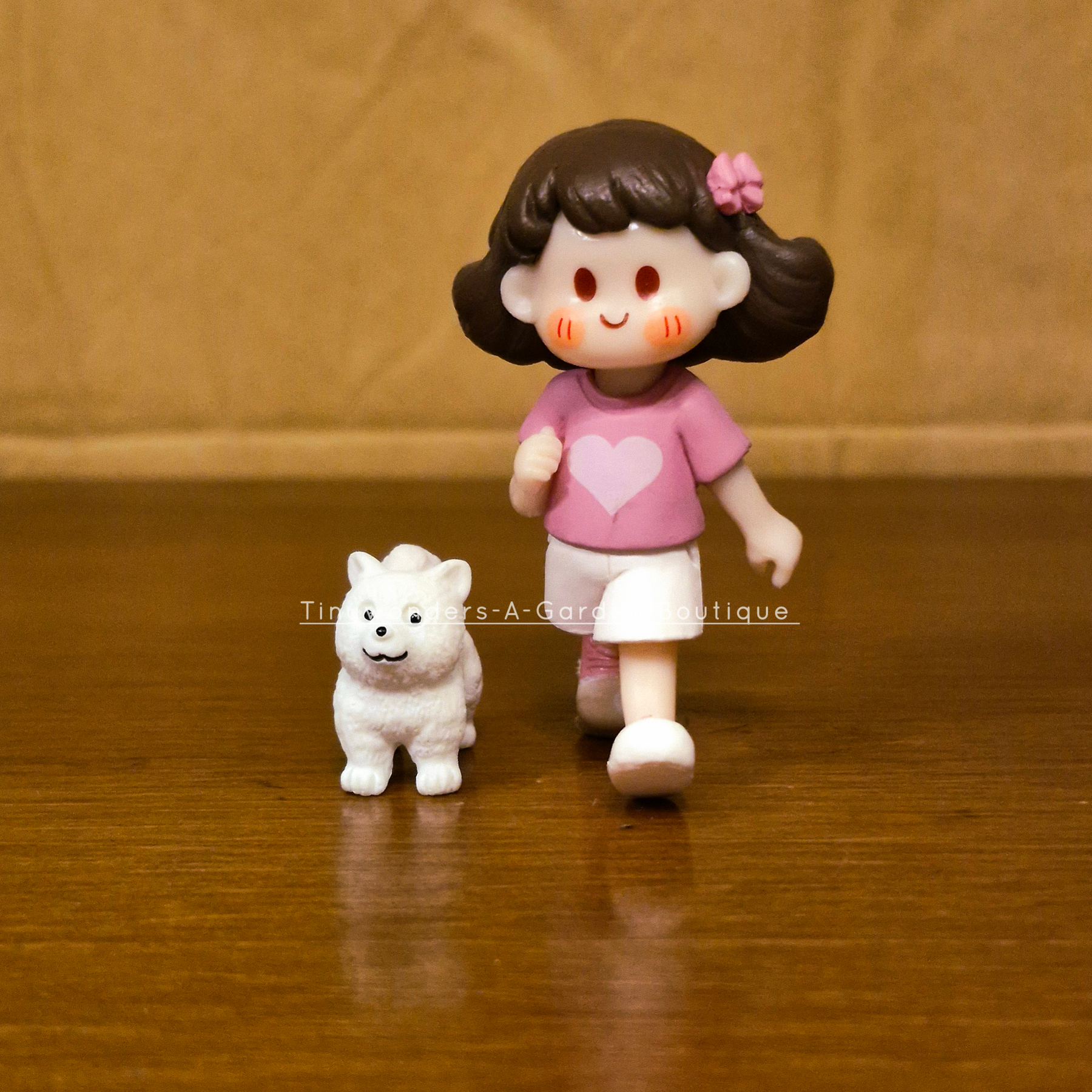 #603 Girl With Puppy ( Per Unit ) Random Colour