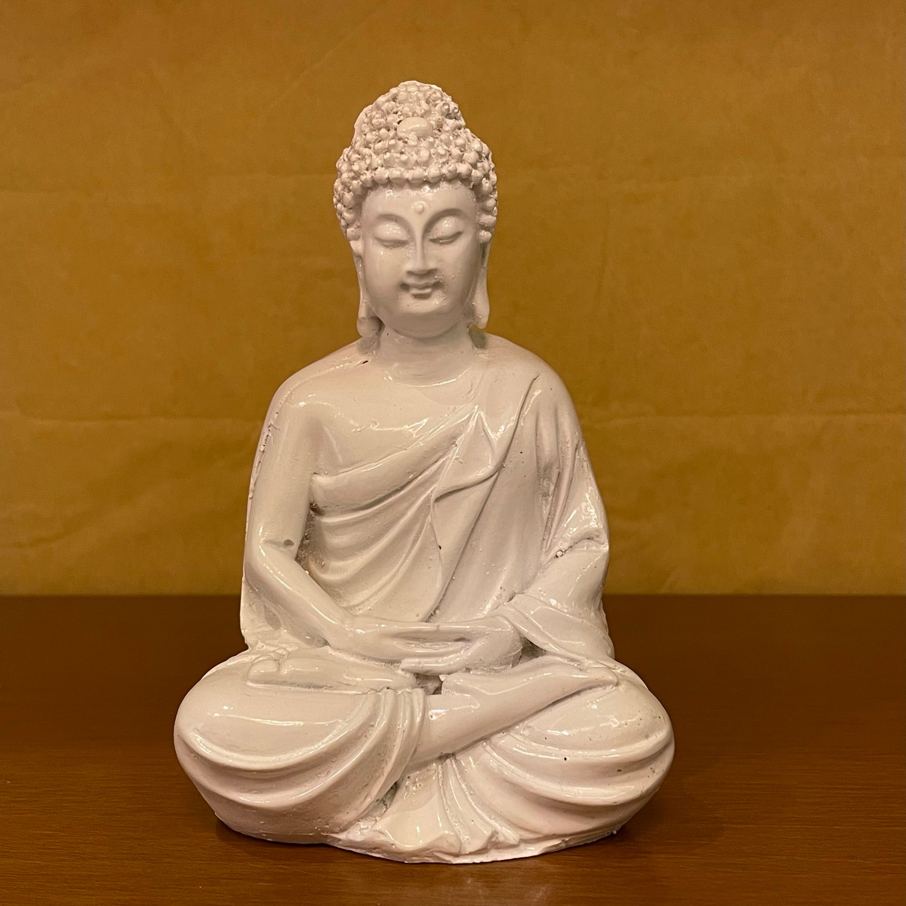 #305 Small White Budha  (PER UNIT)