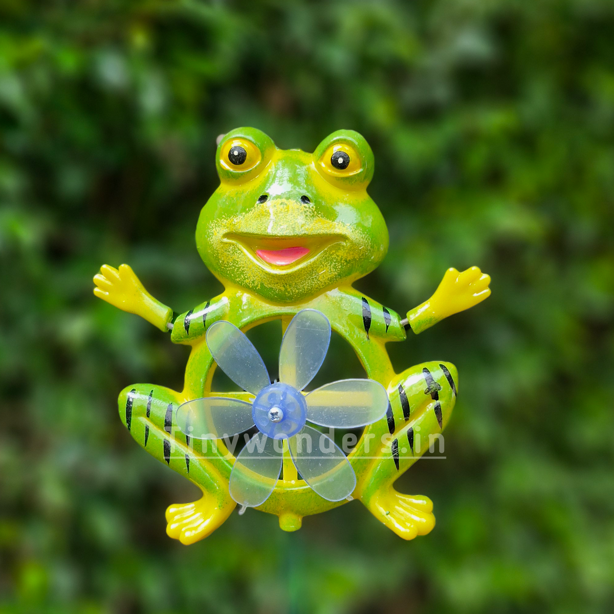 #S67 Funny Frog Sticks/ Stakes ( Set Of 2 )