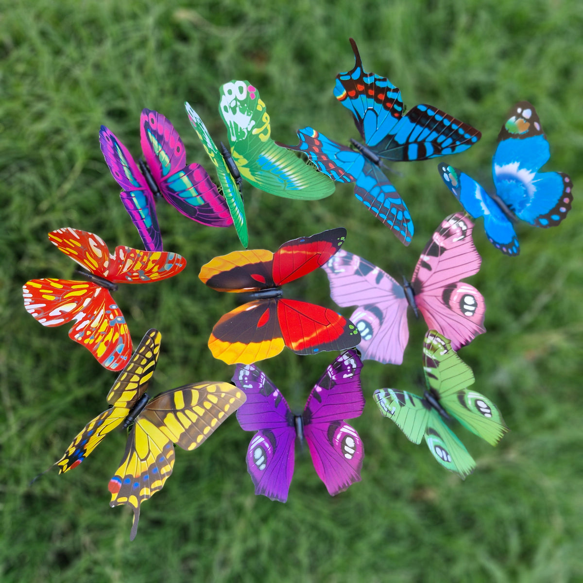 #379 large Butterfly ( Set Of 5 )