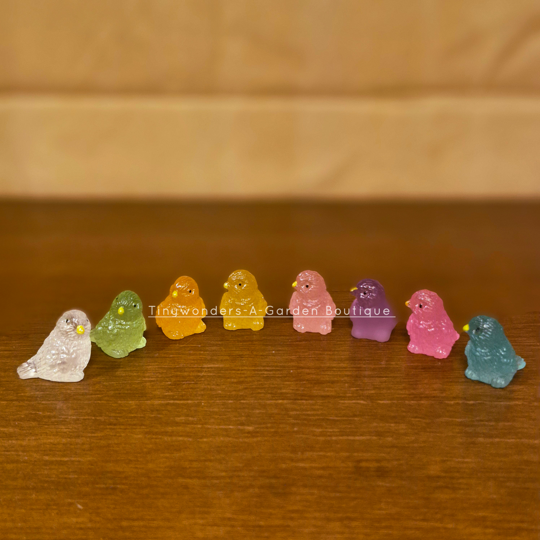 #551 Glow Birds ( Set Of 4 ) Random Colour