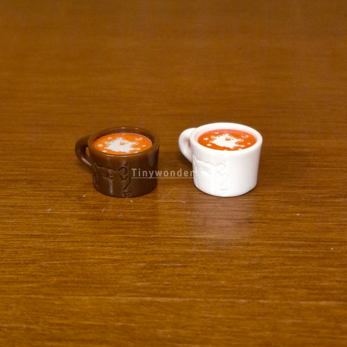 #635 Miniature Coffee Cups ( Set Of 2 )