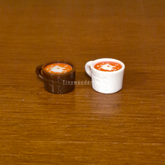 #635 Miniature Coffee Cups ( Set Of 2 )