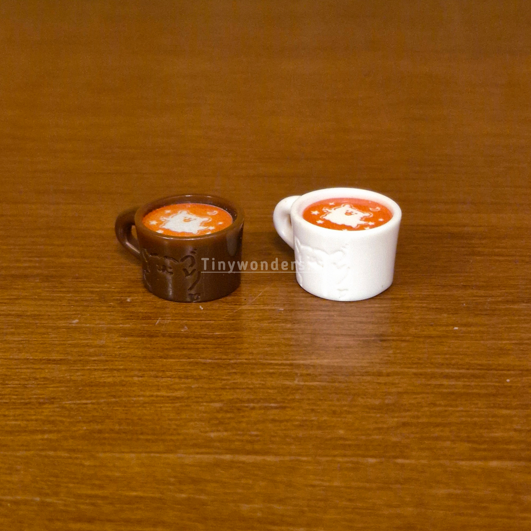 #635 Miniature Coffee Cups ( Set Of 2 )